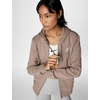 Nike Women’s Sportswear Club Fleece Full-Zip Hoodie(Mink Brown/Heather/White)