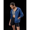 Nike Women’s Sportswear Club Fleece Full-Zip Hoodie(Mystic Navy/White)