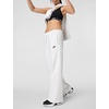 Nike Women’s Sportswear Club Fleece Mid-Rise Wide-Leg Sweatpants(Birch Heather/Black)