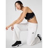 Nike Women’s Sportswear Club Fleece Mid-Rise Wide-Leg Sweatpants(Birch Heather/Black)