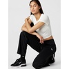 Nike Women’s Sportwear Chill Knit Lightweight Open Hem Pant(Black/Chalk)