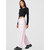 Nike Women’s Sportwear Chill Knit Lightweight Open Hem Pant(Pink Foam/Dark Smoke Grey)