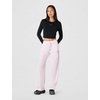 Nike Women’s Sportwear Chill Knit Lightweight Open Hem Pant(Pink Foam/Dark Smoke Grey)