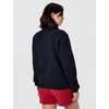 Nike Women’s Studio Fleece Crewneck Sweatshirt(Black/Sail)