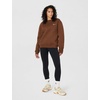 Nike Women’s Studio Fleece Crewneck Sweatshirt(Cacao Wow/Sail)