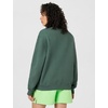 Nike Women’s Studio Fleece Crewneck Sweatshirt(Camo Green/Sail)