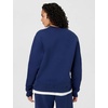 Nike Women’s Studio Fleece Crewneck Sweatshirt(Midnight Navy/Sail)