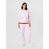Nike Women’s Studio Fleece Crewneck Sweatshirt(Pink Foam/Sail)