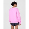 Nike Women’s Studio Fleece Crewneck Sweatshirt(Pink Rise/Sail)