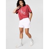 Nike Women’s Studio Fleece Mid-Rise 4″ Shorts(Bleached Lilac/Sail)