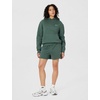 Nike Women’s Studio Fleece Mid-Rise 4″ Shorts(Camo Green/Sail)