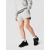 Nike Women’s Studio Fleece Mid-Rise 4″ Shorts(Dark Grey Heather/Sail)