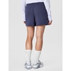 Nike Women’s Studio Fleece Mid-Rise 4″ Shorts(Gridiron/Sail)