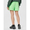 Nike Women’s Studio Fleece Mid-Rise 4″ Shorts(Illusion Green/Sail)
