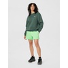 Nike Women’s Studio Fleece Mid-Rise 4″ Shorts(Illusion Green/Sail)