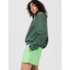 Nike Women’s Studio Fleece Mid-Rise 4″ Shorts(Illusion Green/Sail)