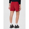 Nike Women’s Studio Fleece Mid-Rise 4″ Shorts(Tough Red/Sail)