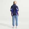 Nike Women’s Studio Fleece Mid-Rise Cuff Pants(Work Blue/Sail)