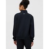Nike Women’s Studio Fleece Sport Dri-FIT Quarter Zip Pullover Training Top(Black/University Red/White)
