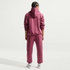 Nike Women’s Studio Fleece Sport Therma-FIT Mid-Rise Pants(Pink Smoke/White)