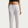 Nike Women’s Studio Fleece Standard Jogger(Birch Heather/Black)