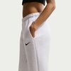 Nike Women’s Studio Fleece Standard Jogger(Birch Heather/Black)