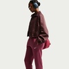 Nike Women’s Studio Fleece Standard Jogger(Pink Smoke/Sail)