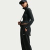Nike Women’s Studio Fleece Standard Jogger(Total Black/Sail)