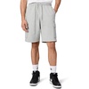 Nike Men’s Club Brushed Fleece Cargo Shorts(Dark Grey Heather/Light Smoke Grey/White)
