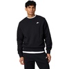 Nike Men’s Club Fleece Crew Sweatshirt(Black/White)