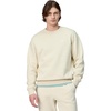Nike Men’s Club Fleece Crew Sweatshirt(Light Khaki/White)