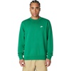 Nike Men’s Club Fleece Crew Sweatshirt(Malachite/White)