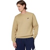 Nike Men’s Club Fleece Crew Sweatshirt(Parachute Beige/Obsidian)