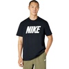 Nike Men’s Sportswear Club Short-Sleeve Varsity Top(Black/White)