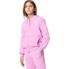Nike Unisex Big Kids’ Sportswear Club Fleece Full-Zip Hoodie – Boys and Girls Sweatshirt(Light Magenta/White)