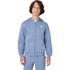 Nike Unisex Big Kids’ Sportswear Club Fleece Full-Zip Hoodie – Boys and Girls Sweatshirt(World Indigo/White)