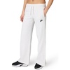 Nike Women’s Sportswear Club Fleece Mid-Rise Wide-Leg Sweatpants(Birch Heather/Black)