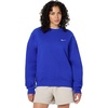Nike Women’s Studio Fleece Crewneck Sweatshirt(Old Royal/Sail)