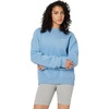 Nike Women’s Studio Fleece Crewneck Sweatshirt(Work Blue/Sail)