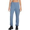 Nike Women’s Studio Fleece Mid-Rise Cuff Pants(Work Blue/Sail)