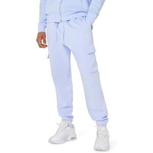 Nike Men’s Club Fleece Cargo Pants(Hydrogen Blue/Hydrogen Blue/White)