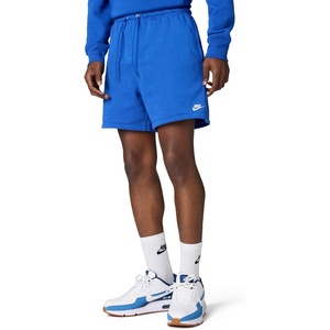 Nike Men’s Club French Terry Flow Shorts(Game Royal/Game Royal/White)