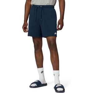 Nike Men’s Club French Terry Flow Shorts(Obsidian/Obsidian/White)
