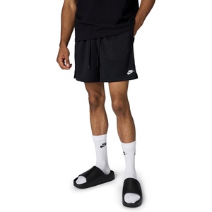 Nike Men’s Club Mesh Flow Shorts(Black/White)
