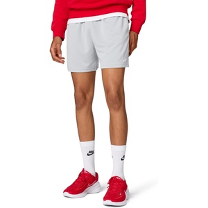 Nike Men’s Club Mesh Flow Shorts(Light Smoke Grey/White)