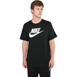 Nike Men’s Logo Sportswear T-Shirt(Black/White)