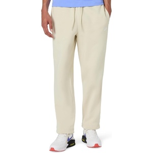 Nike Men’s Sportswear Club Fleece Bungee Pants(Light Khaki/Light Khaki/White)