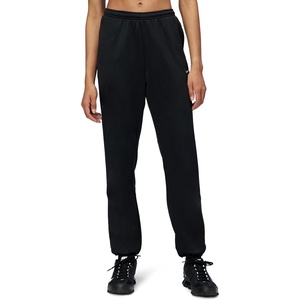 Nike Women’s Studio Fleece Sport Therma-FIT Mid-Rise Pants(Black/White)