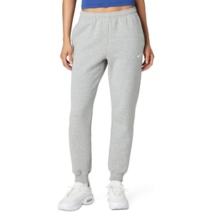 Nike Women’s Studio Fleece Standard Jogger(Dark Grey Heather/Sail)