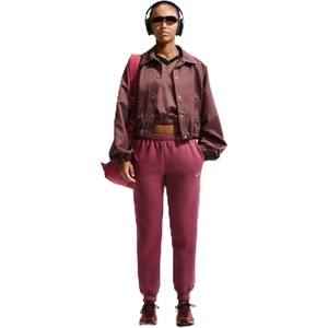 Nike Women’s Studio Fleece Standard Jogger(Pink Smoke/Sail)